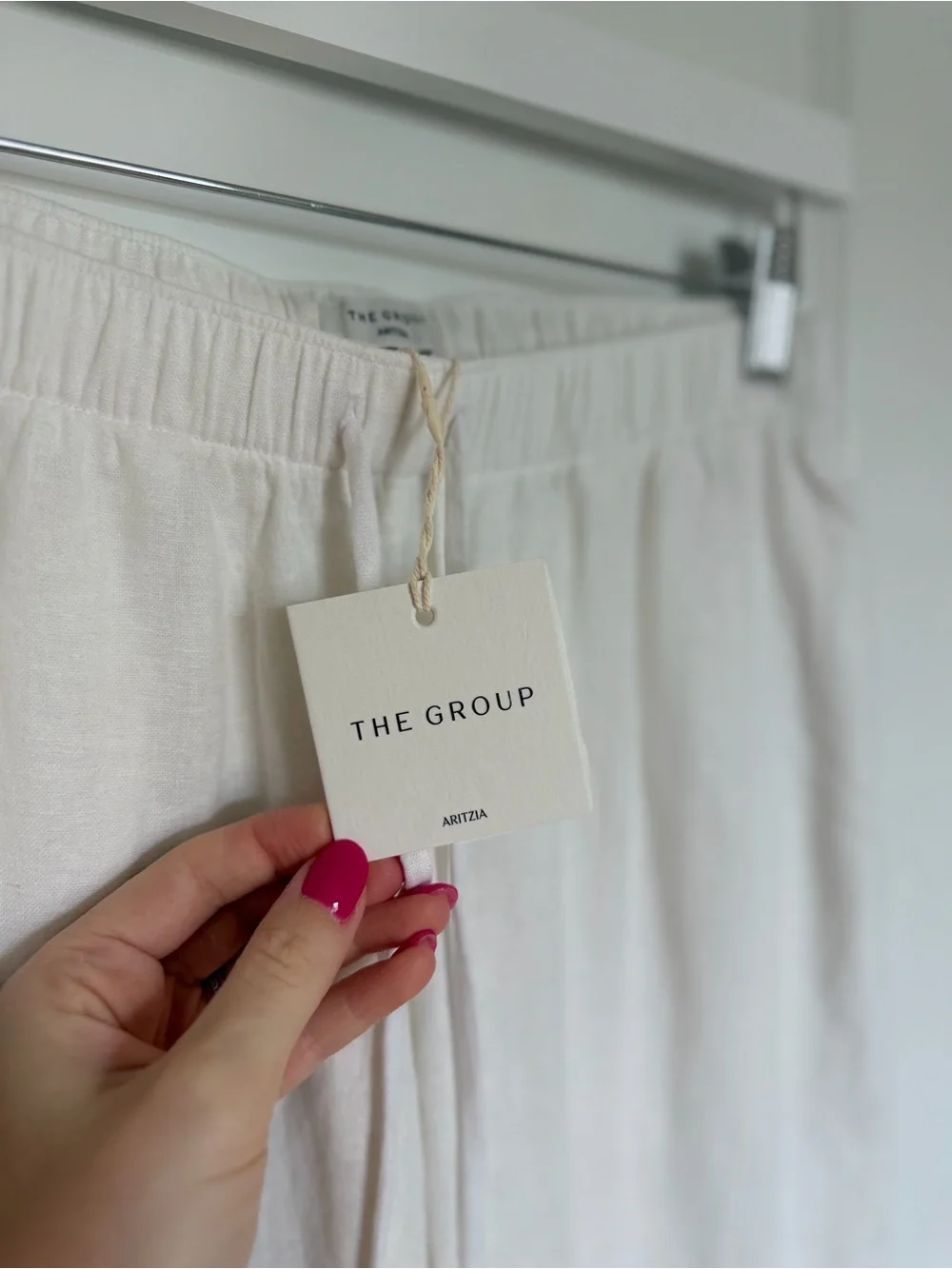 NEW Aritzia The Group by Babaton Sontag Linen Pant